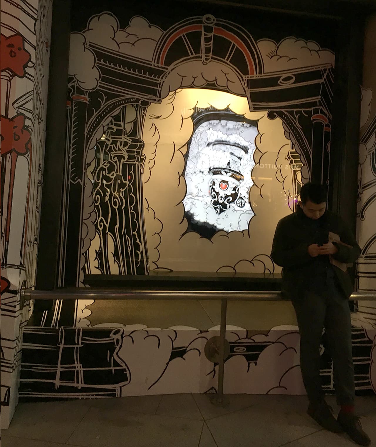 Nicolas Buffe、Isetan、Shinjuku (Tokyo 2015)